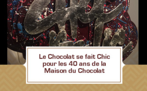 [VIDEO] Le Chocolat se fait Chic pour les 40 ans de la Maison du Chocolat.