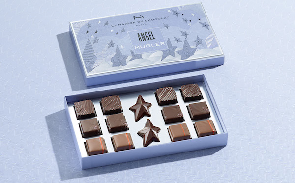 La Maison du Chocolat interprète Angel de Mugler