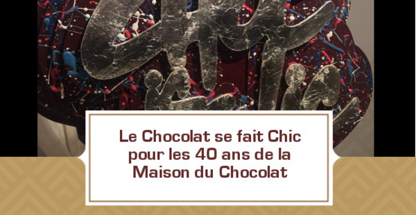 [VIDEO] Le Chocolat se fait Chic pour les 40 ans de la Maison du Chocolat.